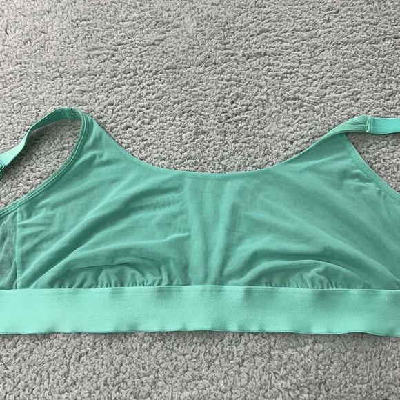 Parade Bra Small Bralette Wireless Green Soft - Picture 1 of 7